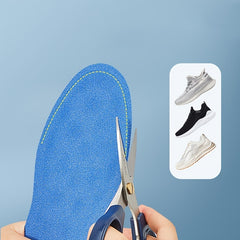 1pair Comfortable Deodorant Insoles for Long Time Standing