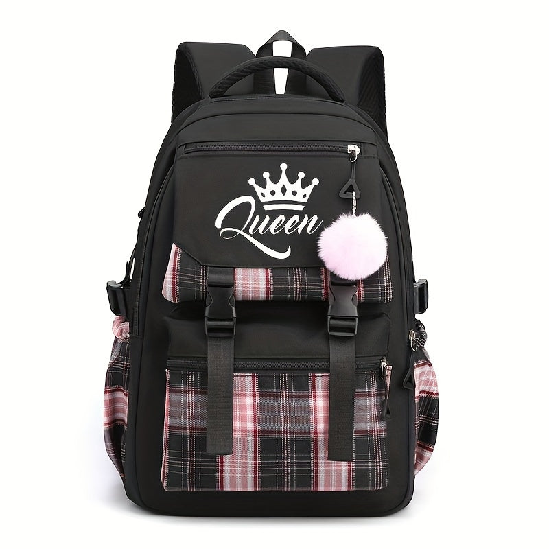 Lightweight Backpack with Large Capacity for Students