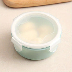 Mini Round Food Preservation Box Rectangular Plastic Storage Box