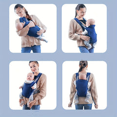 Baby Carrier with Shoulder Straps for Safe Carrying