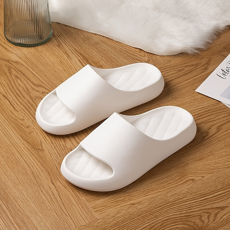 Men's Open Toe Slippers Lightweight Non Slip Slide Sandals