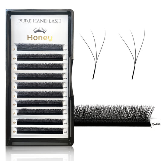 Matte 3D W Individual Lashes for Eyelash Extensions