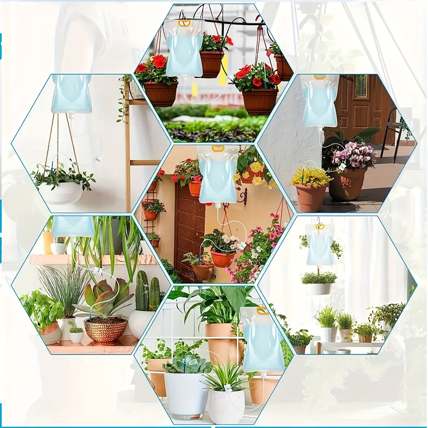 Adjustable Plant Watering Drip Bag 3-5L Capacity
