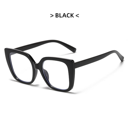 Light Blocking Glasses Oversized Glasses Style Frame Tortoise Shell