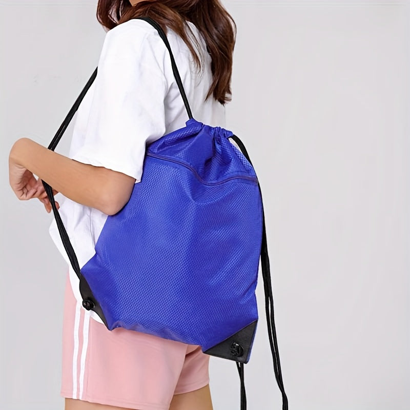 Large Capacity Waterproof Drawstring Backpack for Sports Training