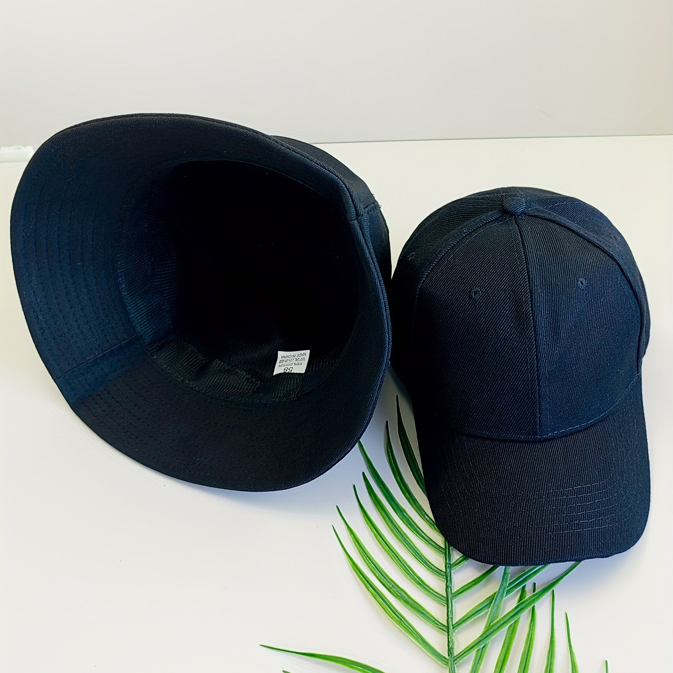 2pcs Baseball Fisherman Hat Set Lightweight Unisex Sports Dad Hat