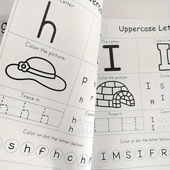 Alphabet Phonics Practice Paper for Preschool Learning - Coloring Book