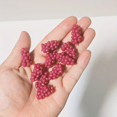 10pcs Dollhouse Grape String Colorful Fruit Ornaments Photography Props