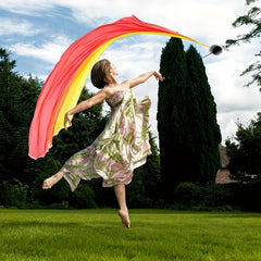 Belly Dance Veil Poi 199 x 89 Vibrant Polyester