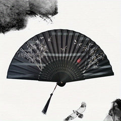 Chinese Dance Fan Silk Gift Fan For Men And Women