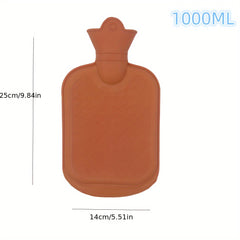 Rubber Winter Warm Heat Reusable Hot Water Bottles Hand Warmer Girls Pocket