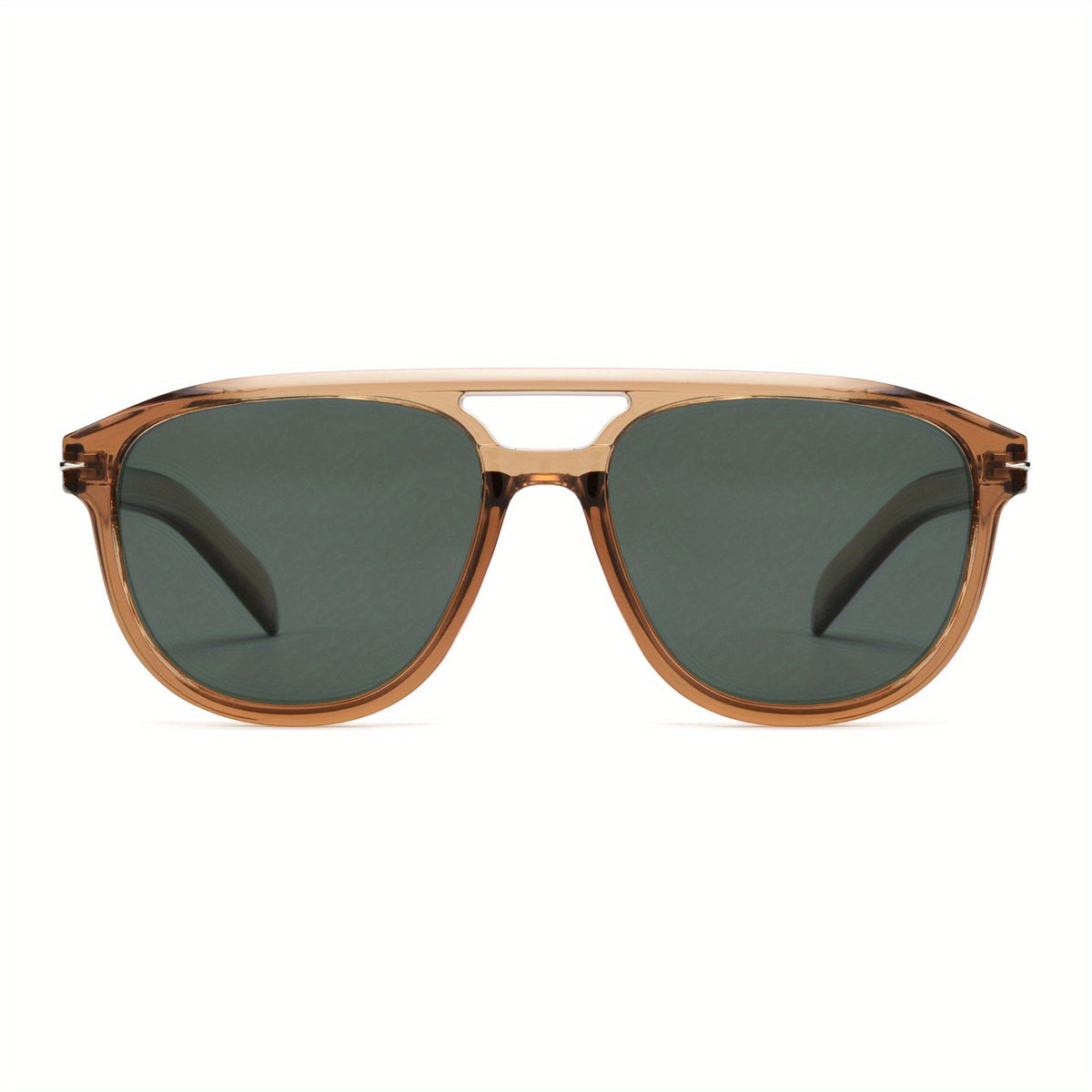 OUWEN Classic Polarized Square Aviator Sunglasses