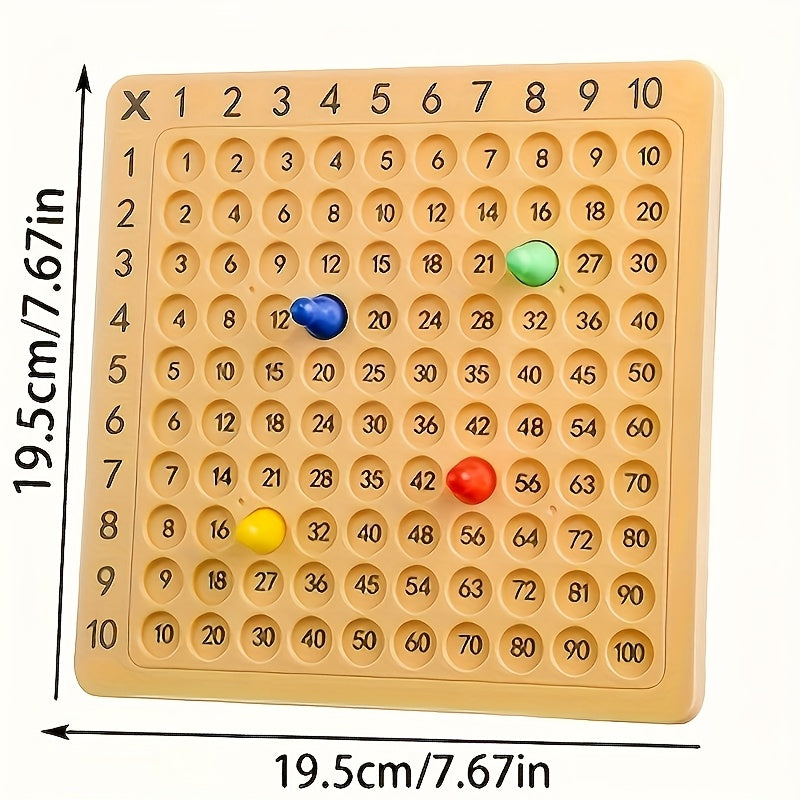 Multiplication Table Puzzle Game for Kids, School Math Teaching Aid Toy