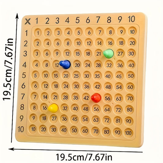 Multiplication Table Puzzle Game for Kids, School Math Teaching Aid Toy