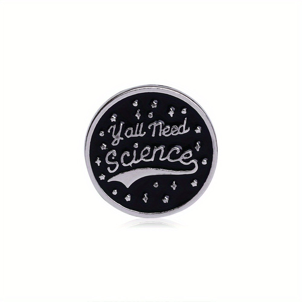 Cartoon Letter Alloy Pin Creative Unisex Pin Clothes Bag Accessories