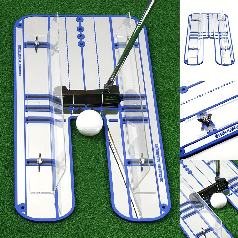 Acrylic Golf Putting Mirror Swing Practice Posture Corrector