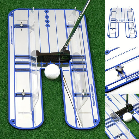 Acrylic Golf Putting Mirror Swing Practice Posture Corrector