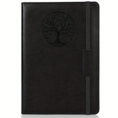 Hardcover Leather Journal Notebook 14x21cm Tree Of Life Design