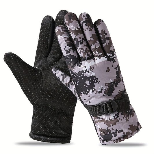 Autumn Winter Skiing Gloves Cycling Gloves Warm
