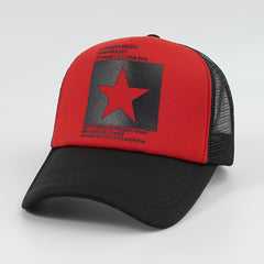Trucker Hat High Top Baseball Cap Hip Hop Cap Street Dance Cap