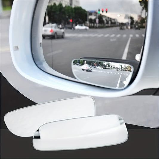 Adjustable 360 Wide Angle Convex Blind Spot Mirrors for Safe Parking