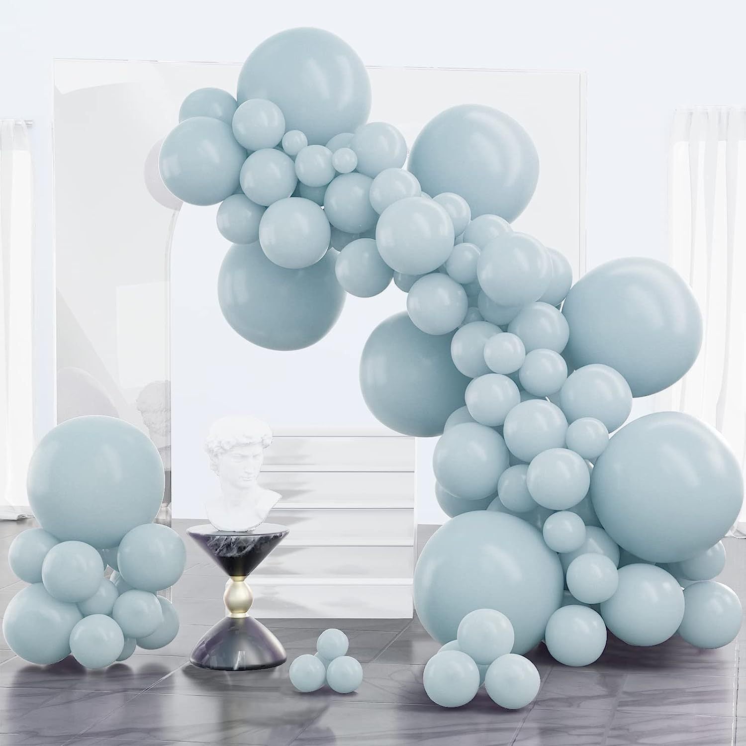 100pcs Matte Light Balloons Combo Pack for Garland or Arch