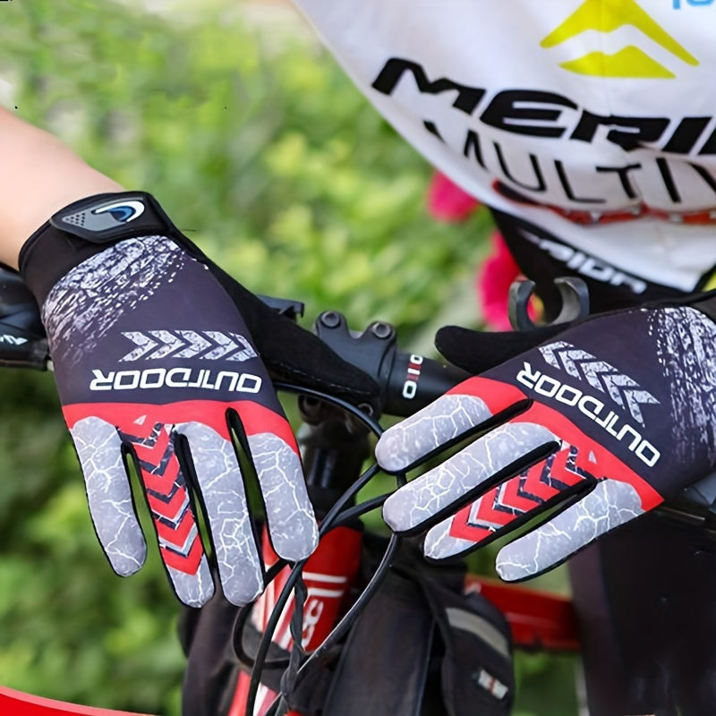 Windproof Warm Sports Gloves For Outdoor Activities