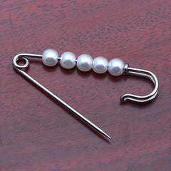 Men's Shoulder Strap Etiquette Belt Fixed Pin Brooch
