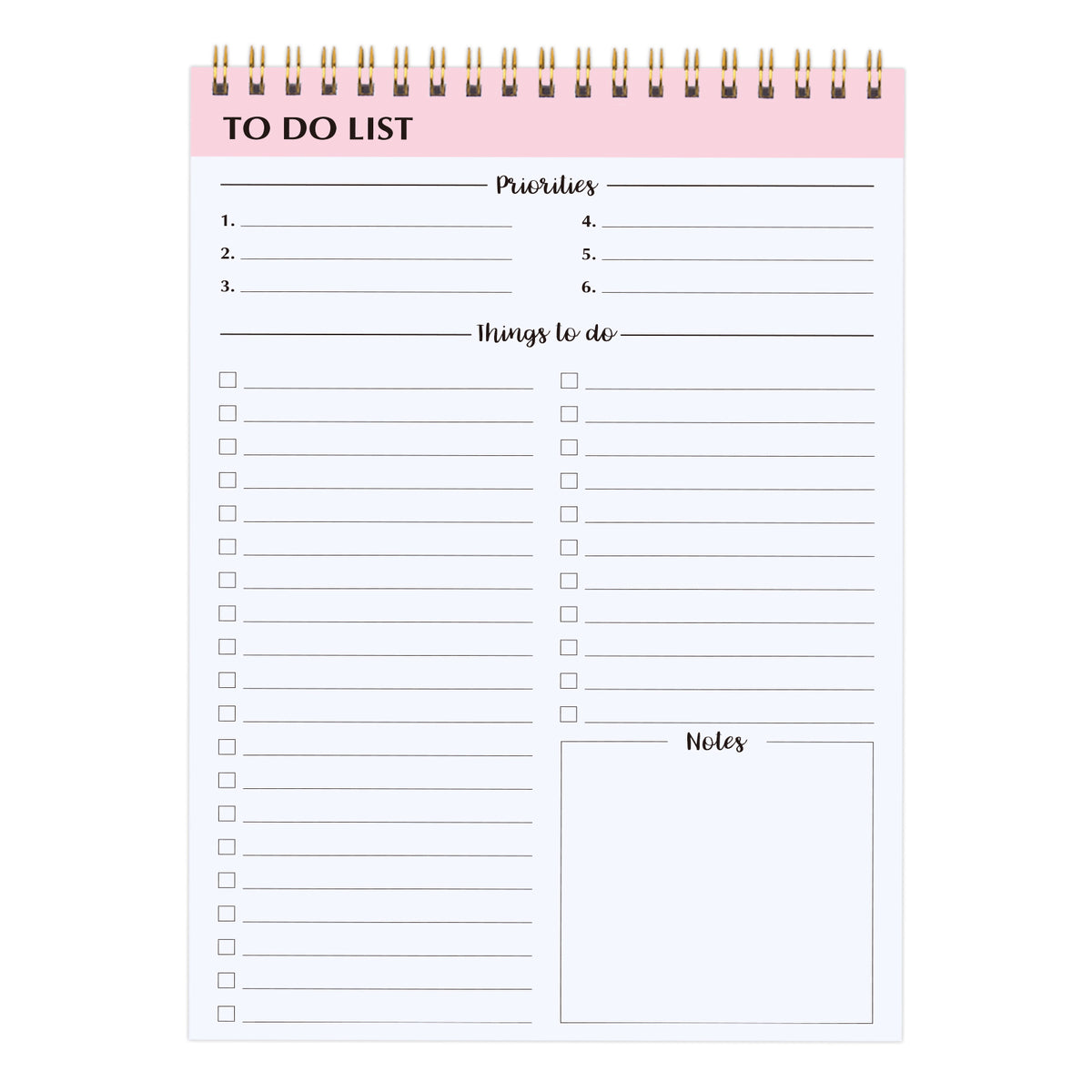 1 Daily Planner Notepad To-Do List Productivity Booster