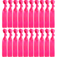 20pcs Knotted Hair Rope Elastic Ponytail Holder Hair Acces