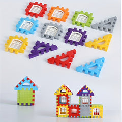 DIY Building Blocks Set for Kids - 100 Large Interlocking Bricks