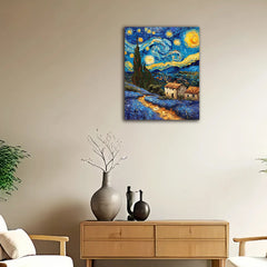 Night View Landscape DIY Digital Painting Kit