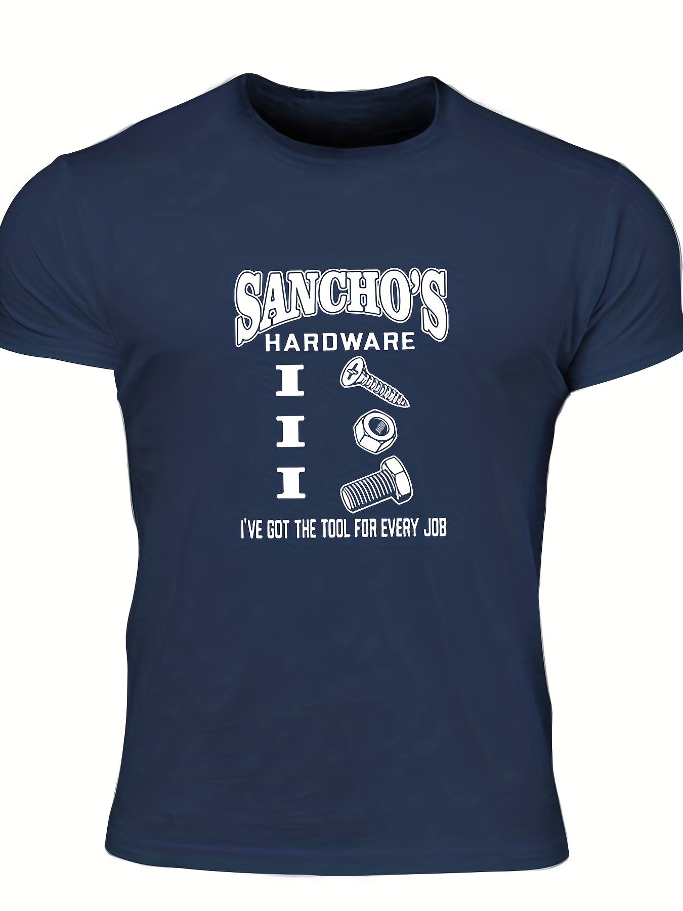 Men's Tool for Every Job Letter Print T-shirt