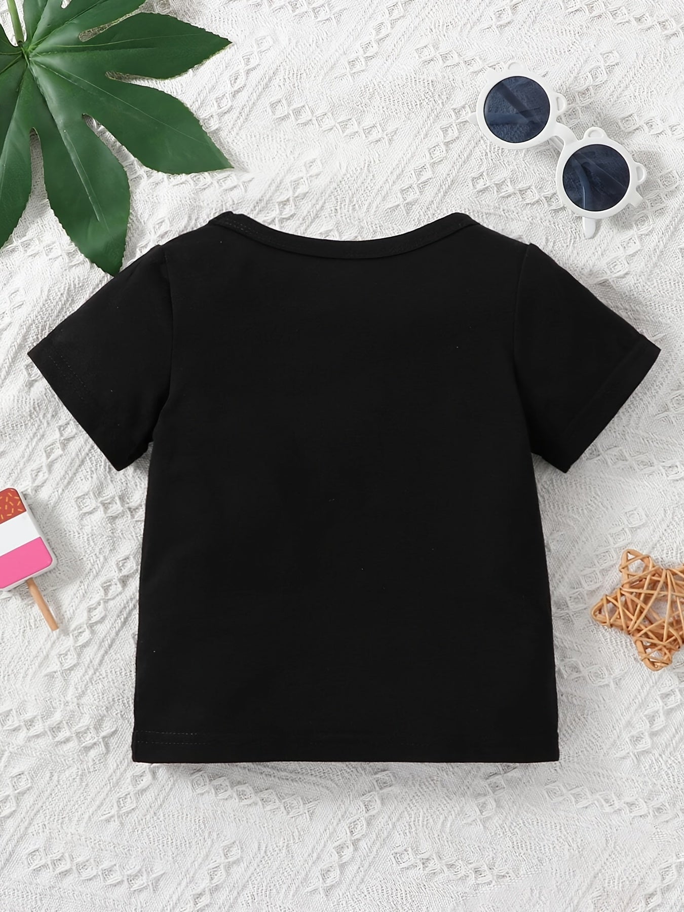 Skull Hand Halloween Tee Baby Short Sleeve Casual Sports Top Kids Summer T Shirt