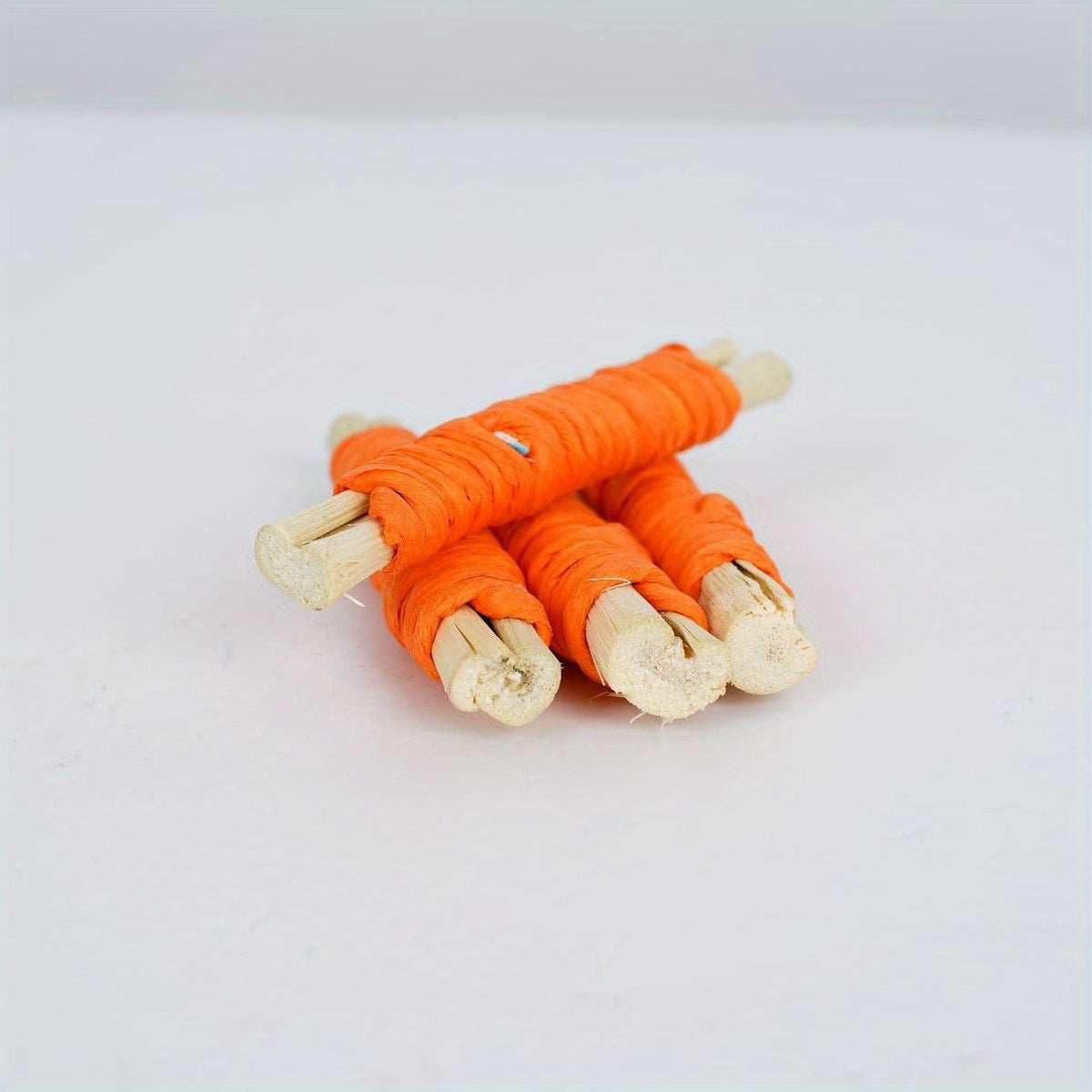 3pcs Rabbit Chew Toys Natural Grass Sweet Bamboo Molar Stick