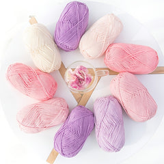 1pc Soft Cotton Yarn for DIY Crochet Knitting