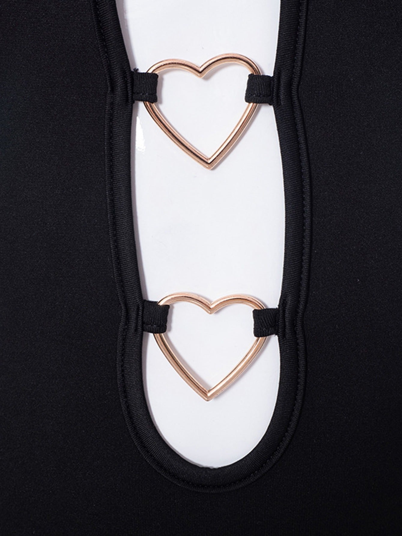 Y2K Cutout Heart Sling Dress