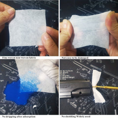 600pcs 3 Gun Cleaning Patches Lint Highly Absorbent Gun Cleaning Kit Supplies