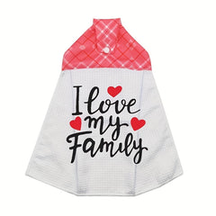 Sublimation Blank Towels Dress Shape Kitchen Towels Double Sides Printing