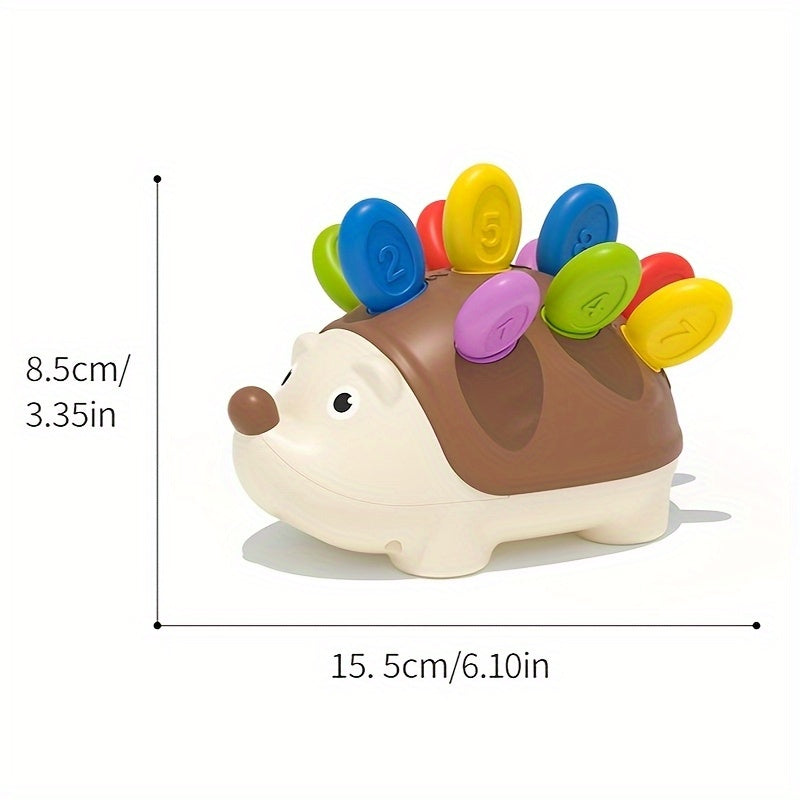 Colorful Hedgehog Counting Toy for Toddlers