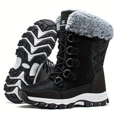 Women's Waterproof Snow Boots High Top Hiking Boots