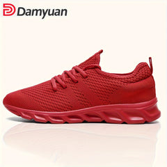Breathable Lace Up Running Sneakers Comfort Sports Shoes