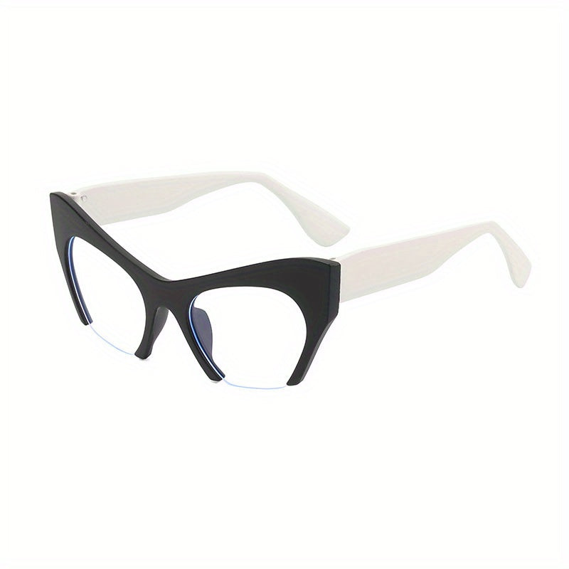 Vintage Cat Eye Women Glasses Metal Eyewear