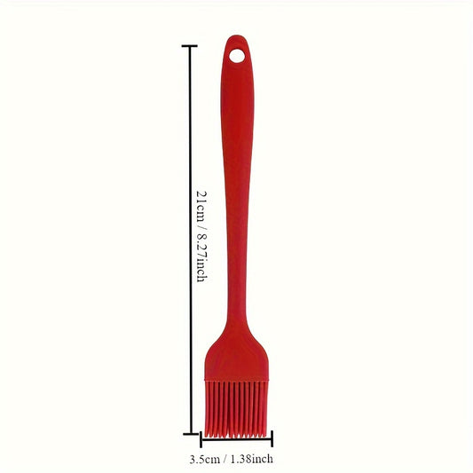 2pcs Silicone Basting Brushes Heat Resistant Easy to Clean Durable Kitchen Barbe