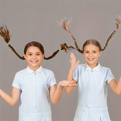 1500pcs Elastic Hair Ties Hair Bands Box Package For Girls