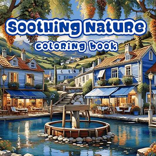 Adult Coloring Book 20x20cm 22 Pages Thickened Paper Deluxe Edition
