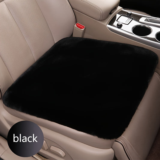 Winter Plush Car Seat Cushion Non-slip Short Hair Single Seat Model
