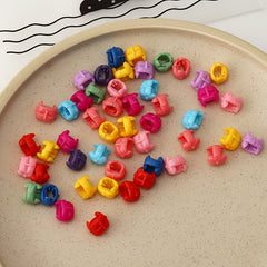 100pcs Colorful Flowers Claw Clips Hair Accessories for Toddler Girls