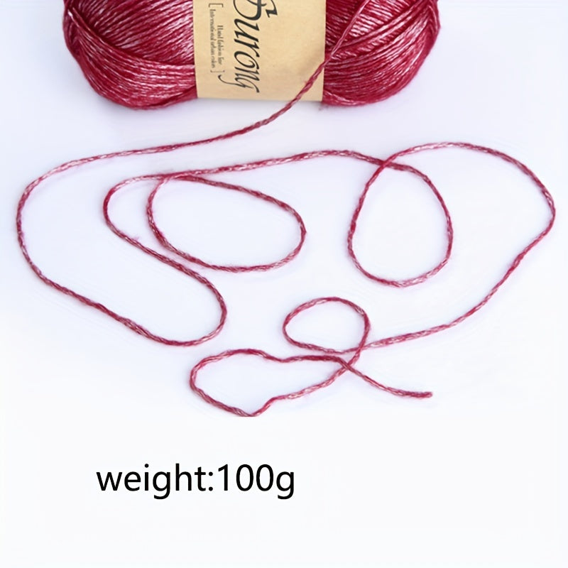 1 Skein Velvet Yarn for Crocheting & Knitting, 100g