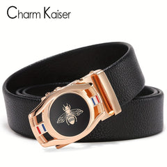 CKB XMF Men's Automatic Buckle Leather Belt
